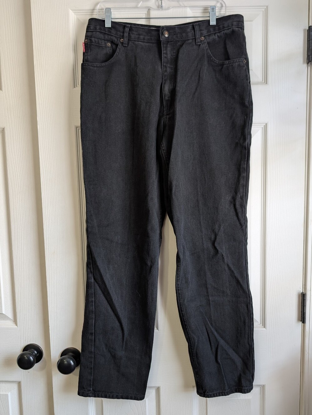 Bugle Boy Vintage 90's Black Men's Jeans Size 34/32